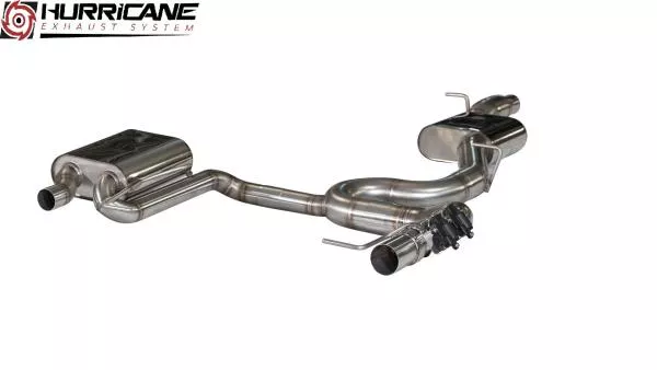 Hurricane Exhaust 3.5" ECE Klappenanlage für Seat Leon Cupra ST 300 AWD Carbon Edition 5F V1